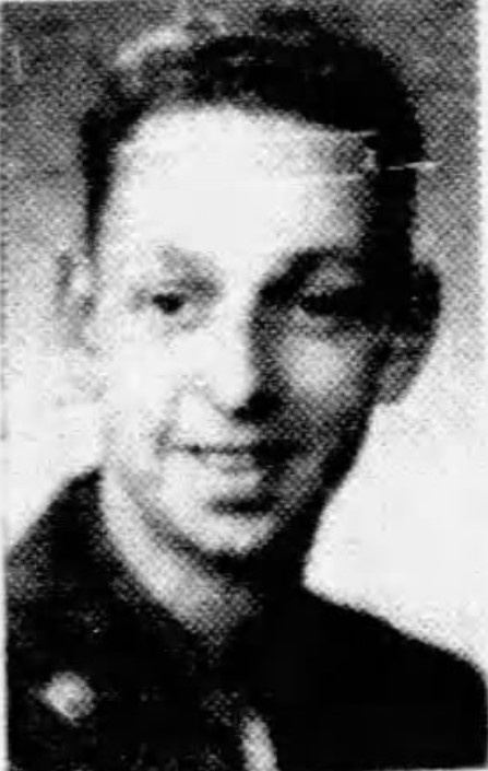 Private Albert Clinton Peterson in uniform photo