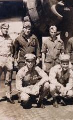Second Lieutenant Alvin R Hoffman in uniform with four other service members photo