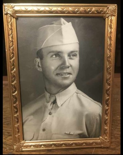 Private First Class Arthur Orville Anderson in uniform photo