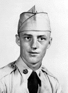 Picture of Harry Barth in uniform.