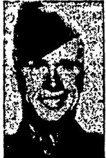 Private First Class Bernard Guy Peterson in uniform photo