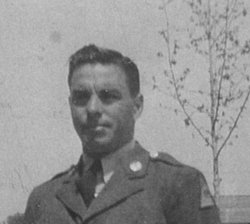 Private First Class William F Billings in uniform head and shoulder photo