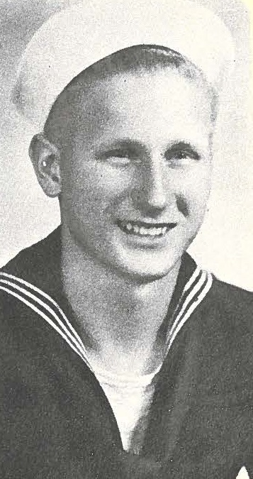 Radioman Third Class Rodney Lloyd Brennan in uniform head and shoulder photo