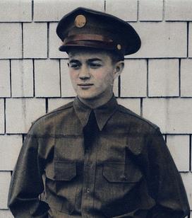Staff Sergeant Carroll Abrahamson in uniform photo