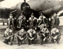 Second Lieutenant Clarence Aaberg along with crew photo