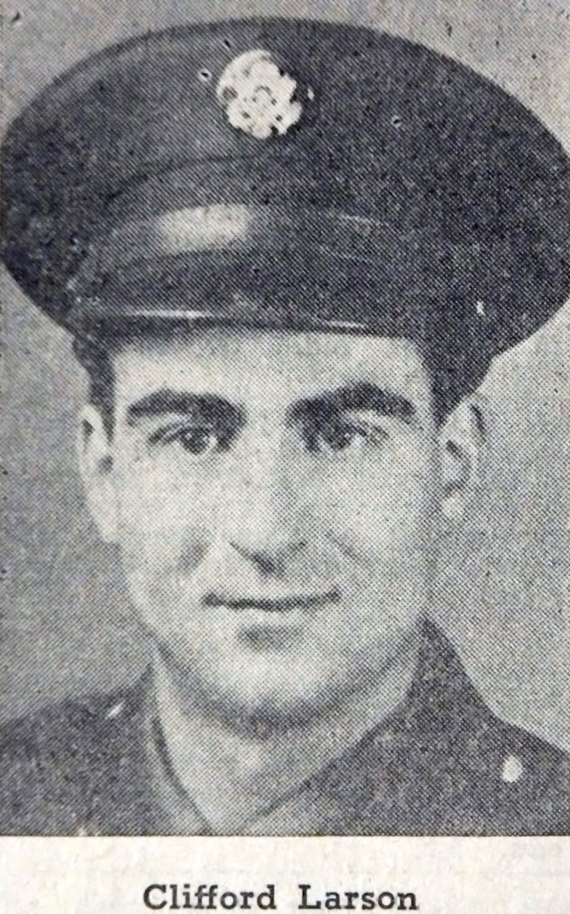Clifford Larson headshot in uniform.