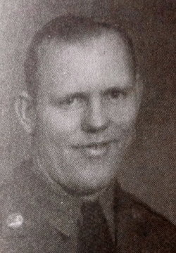 Sergeant Curtis H Olson in uniform photo