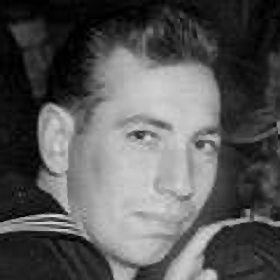 Petty Officer Third Class Duane F Brash in uniform head and shoulder photo