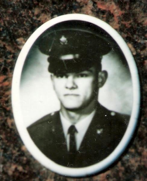Photo of Wilbert Fleck in uniform.