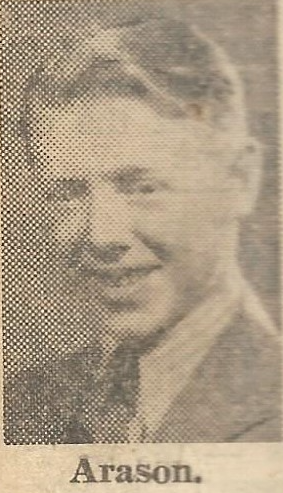 Seaman Apprentice Gamaliel T Arason in civilian clothes photo