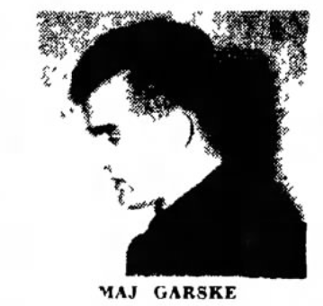 Major Geroge C Garske side facing photo