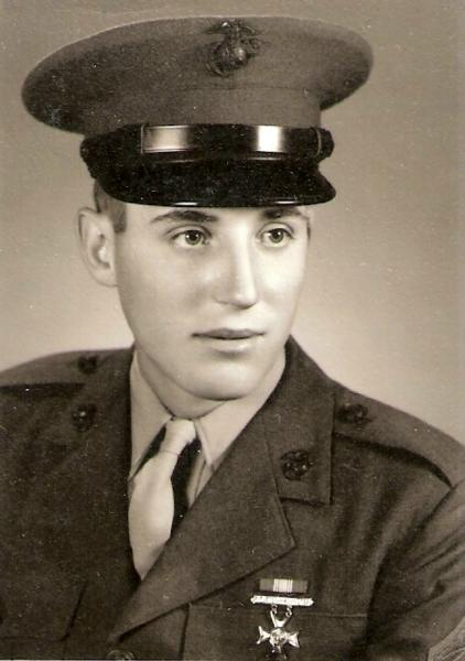 Photo of Gene Gietzen in uniform.