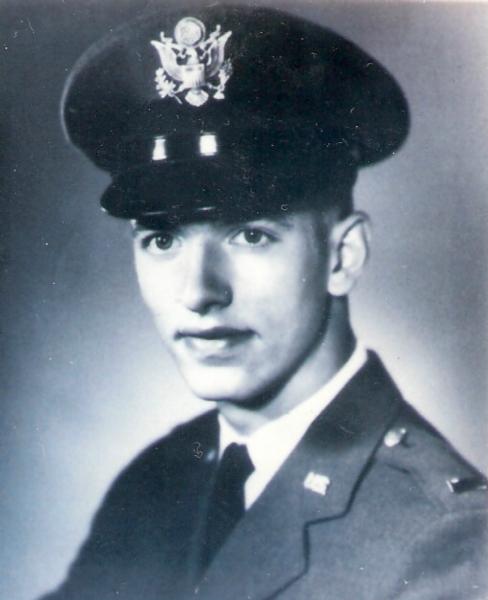 Jon Greenley black and white formal military portrait.