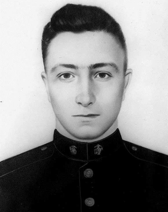 Private First Class Henry Gurke in uniform head and shoulder photo
