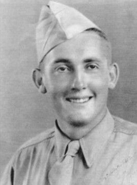 Private First Class Jack C Beckwith in uniform photo