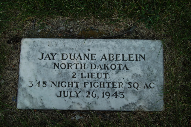 Second Lieutenant Jay D Abelein grave marker photo