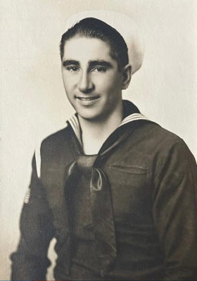 Fireman First Class Edward Dale Johnson in uniform photo
