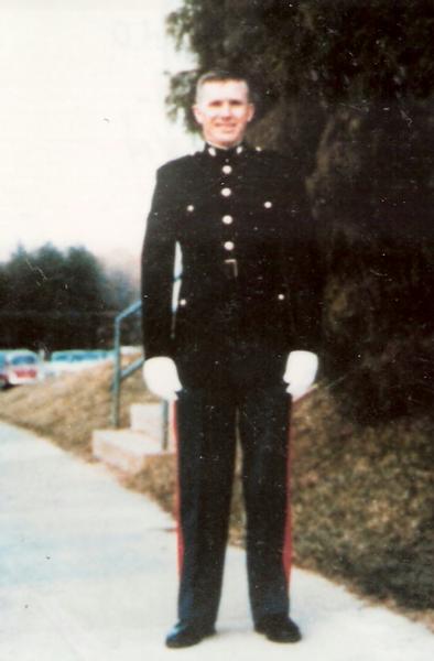 Photo of John Joyce in uniform.