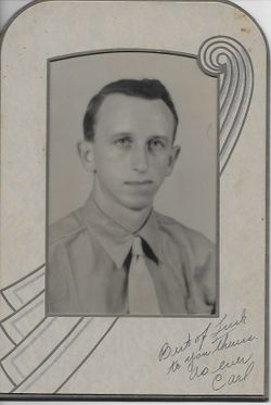 Hospital Apprentice One Carl H Albrecht in uniform photo