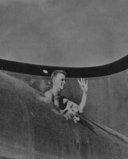 Staff Sergeant Lawrence L Lee waving photo