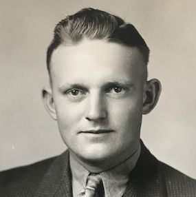 Technical Sergeant Leo Ballegeer civilian dress photo
