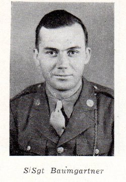 Staff Sergeant Leo F Baumgartner in uniform photo