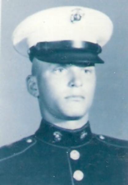 Photo of Mark Mangin in uniform.