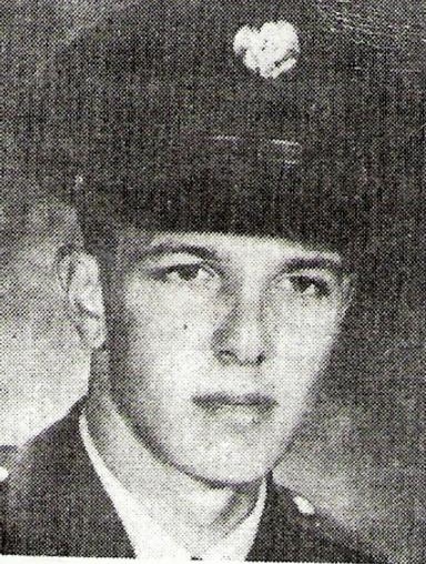 Photo of Dennis Manson in uniform.