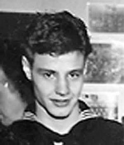 Radioman First Class Marvin D Oothoudt in uniform photo