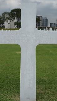 Technical Sergeant Matthias Mastel cross grave marker photo