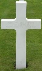Private Neil William McIntyre cross grave marker photo