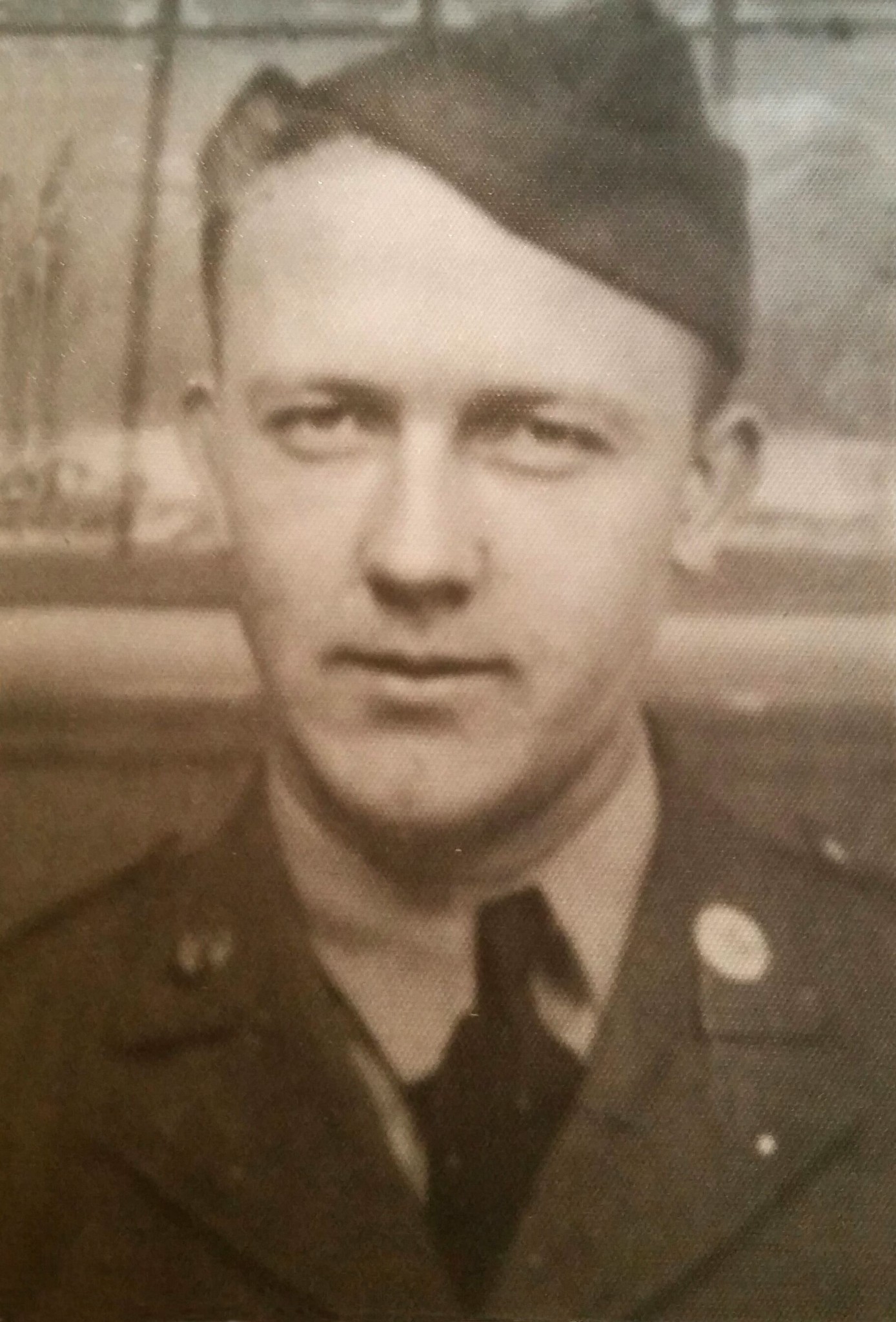 Staff Sergeant Casper J Oie in uniform photo