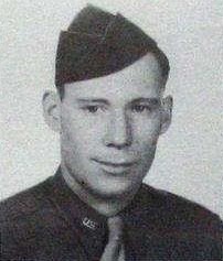 Second Lieutenant Orville L Blumhagen in uniform head and shoulder photo