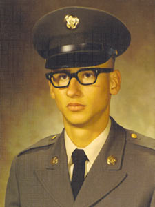 Photo of Stanley Ottmar in uniform.