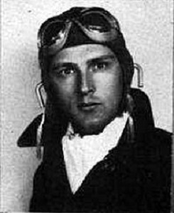 Second Lieutenant Roland E Peterson in uniform photo