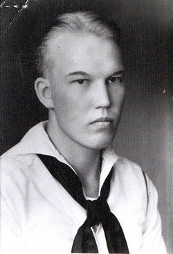 Electrician's Mate Third Class Richard S Sherven in uniform photo