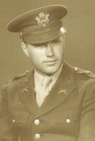 First Lieutenant Roy E Mode in uniform head and shoulder photo