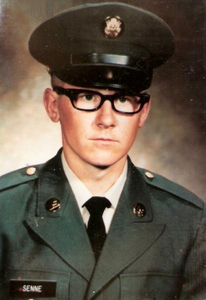 Photo of Thomas Senne in full dress uniform