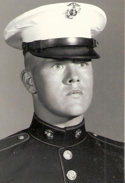 Larry Sikorski photo in full Marine uniform