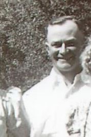 Private First class Telmer C Lindquist in civilian clothes photo