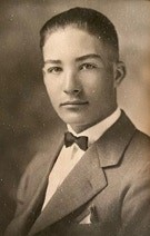 Staff Sergeant Theodore J Paschke civilian dress suite and tie photo