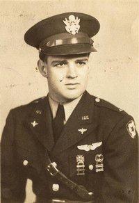 First Lieutenant Thomas L Morgan in uniform head and shoulder photo
