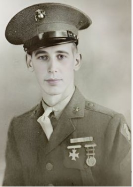 Corporal Victor Carl Petersen in uniform photo