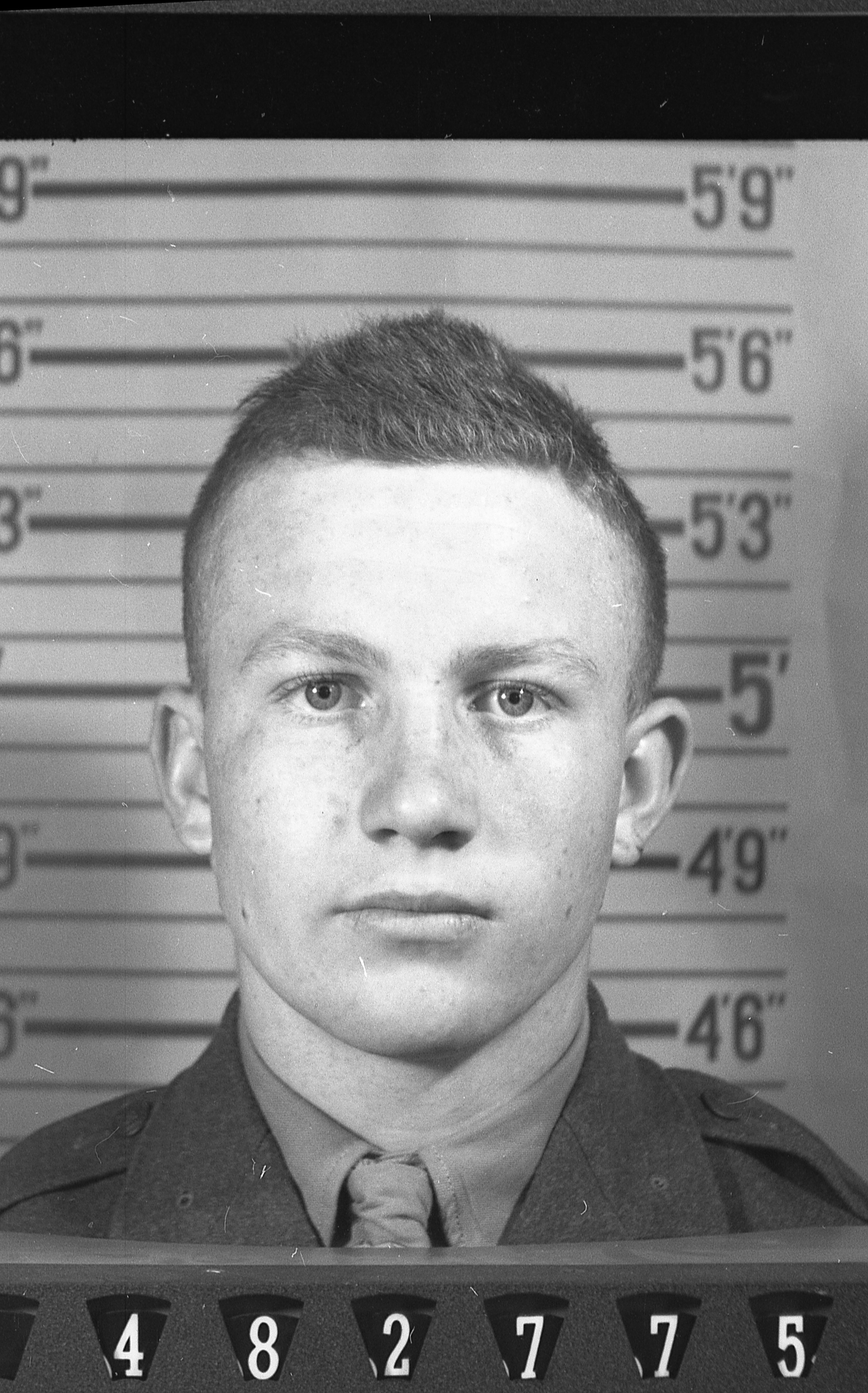 Private First Class Donovan E Walton in uniform head and shoulder photo