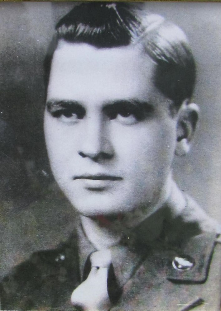 Sergeant Ray E Wold in uniform head and shoulder photo