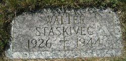 Private Walter J Staskivige grave marker photo