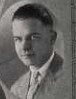 Second Lieutenant William Ogden Ward in suite and tie head and shoulder photo (Bismarck High School 1928)