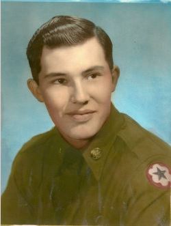Photo of William Lafrance in uniform.