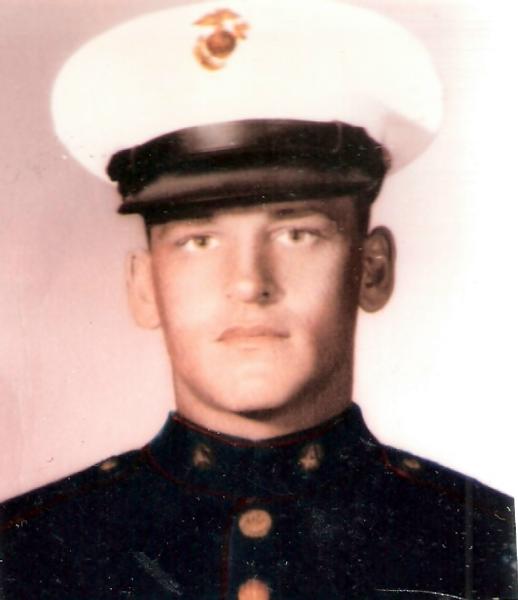 Photo of Michael Wolf in military uniform