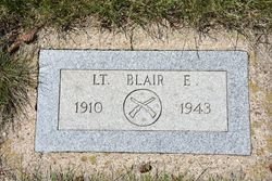 Second Lieutenant Blair E Seitz grave marker photo